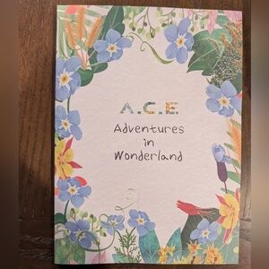 A.C.E. Adventures in Wonderland Floral Wall Art